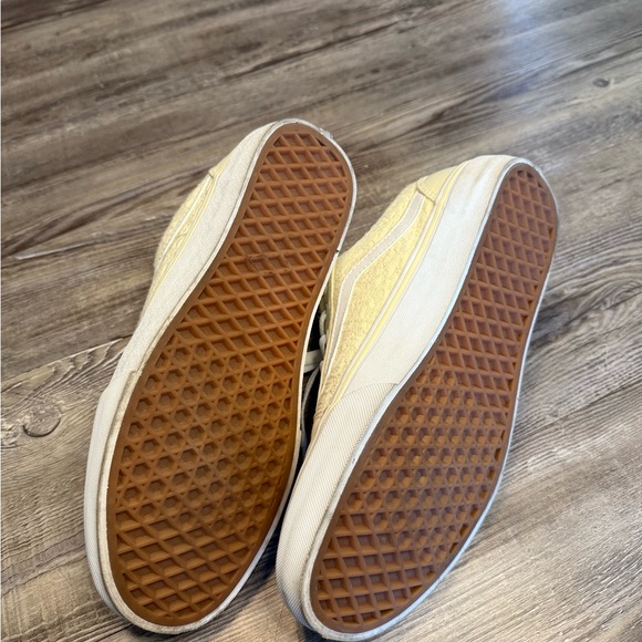 EUC Vans Ward DX Skate Shoes Women Size 9.5 Yellow - Picture 11 of 11